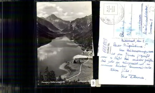 668803,Foto Ak Heiterwang Reutte Plansee u. Heiterwanger See