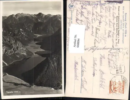 668894,Berwang Blick v. Thaneller auf Heiterwanger u. Plansee