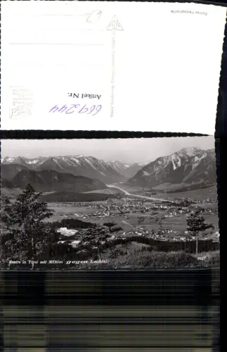 669244,Foto Ak Reutte in Tirol mit Mühlen geg. Lechtal