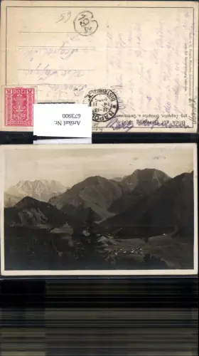 673900,Blick auf Berwang geg. Zugspitze Bleispitze u. Gartnerwand
