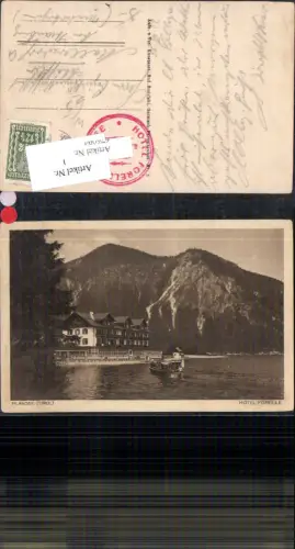676094,Plansee bei Reutte Boot Hotel Forelle