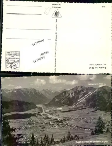 682667 Reutte Tirol Lechtaler Alpen