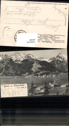 683897 Gruss aus Tannheim in Tirol 1900