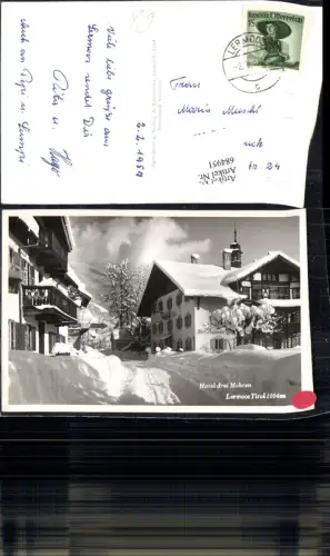 684951 Lermoos in Tirol Hotel Drei Mohren Straßenansicht Gasthaus