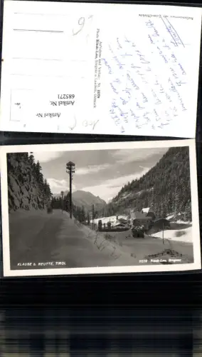 685271 Klause bei Reutte in Tirol pub Risch-Lau 11279