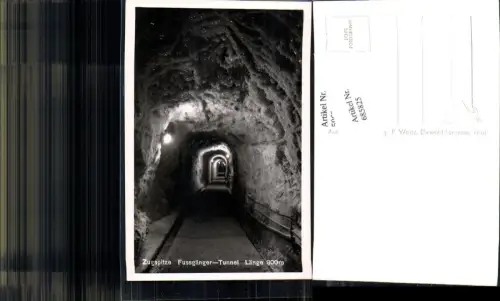 685825 Ehrwald m. Zugspitze Tunnel
