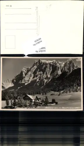 685829 Ehrwald m. Zugspitze Hotel Cafe Spielmann