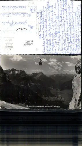 685835 Ehrwald m. Zugspitze Zugspitzbahn