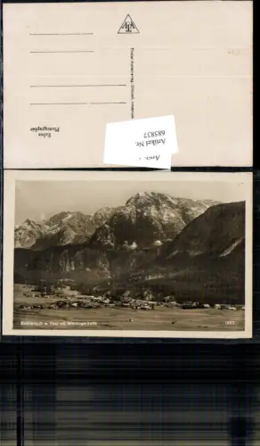 685837 Ehrwald m. Zugspitze