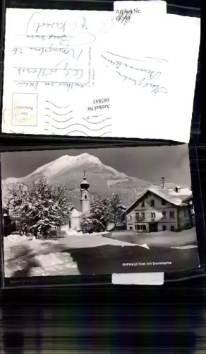 685845 Ehrwald m. Zugspitze Partie im Ort