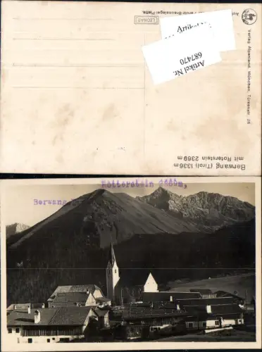 687470 Berwang in Tirol Roterstein