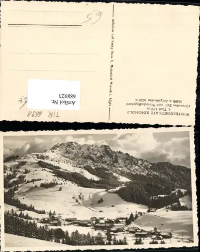 688923 Jungholz in Tirol