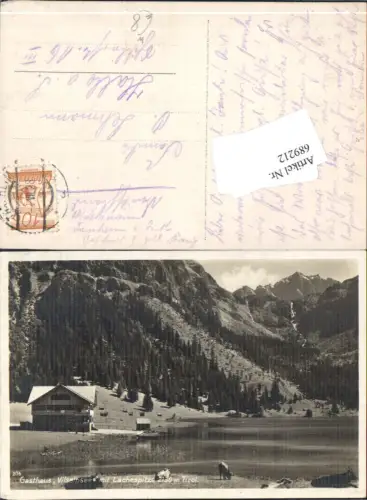689212 Gasthaus Vilsalpsee b. Tannheim Reutte