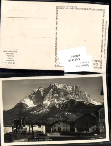 690395 Lermoos Ehrwald m. Zugspitze pub H. Huber 59
