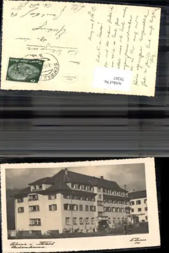75267,Schwaz i Tirol Studienhaus Ansicht 1939