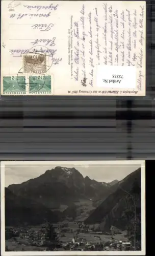 75538,Mayrhofen i. Zillertal m. Grünberg Totale