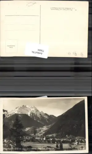 75604,Mayrhofen m. Grünberg Zillertal