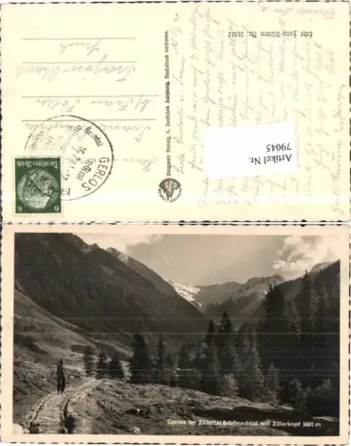 79045,Gerlos im Zillertal Schönachtal 1941