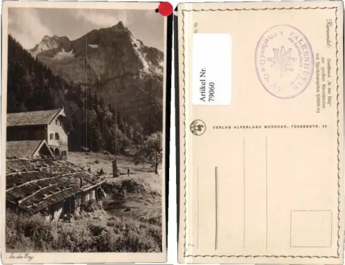 79060,In der Eng Karwendel Gasthaus Mayrhofen