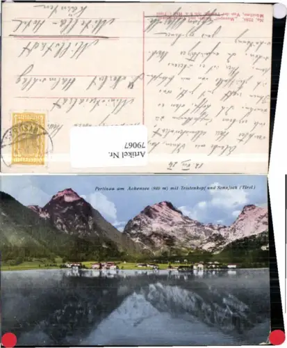 79067,Pertisau am Achensee Tristenkopf 1921