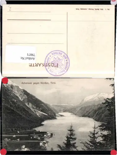 79071,Achensee m. Pertisau 1905