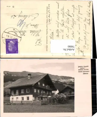 79080,Gasthaus Kapeller Lanersbach Zillertal