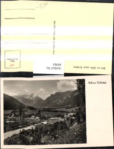 84483,Foto Ak Zell a. Ziller geg. Triestner