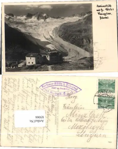 85066,Berlinerhütte Zillertal Mayrhofen Hruschka