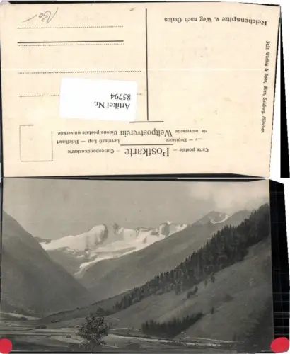 85794,Reichenspitze Weg n. Gerlos Zillertal