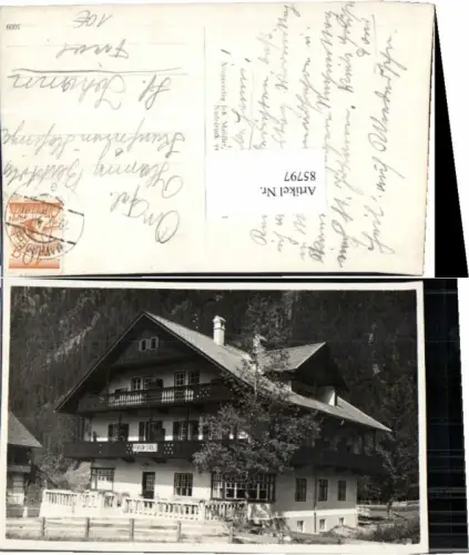 85797,FotoAK Pension Strolz Mayrhofen Zillertal 1929