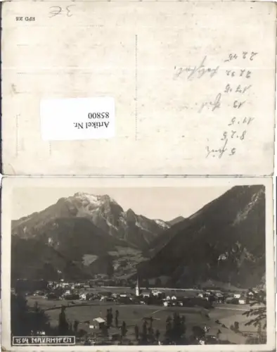85800,Mayrhofen im Zillertal 1925