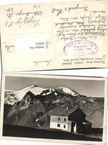 85833,Tuxerjoch Haus Tuxerjochhaus Hintertux Zillertal