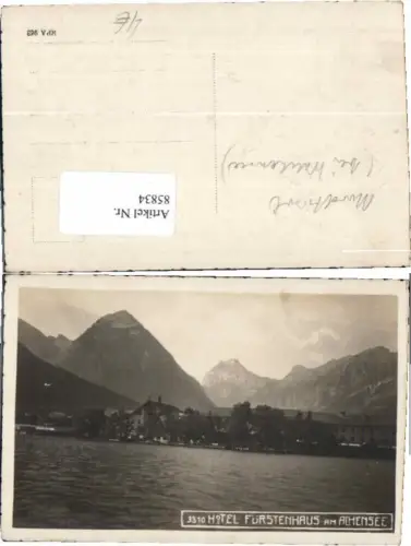 85834,Hotel Fürstenhaus am Achensee Pertisau Eben