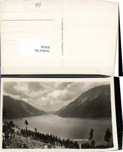 85836,Achensee bei Eben Pertisau 1925