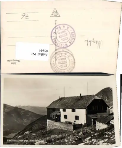 85844,Edelhütte bei Mayrhofen im Zillertal pub KTV 4032