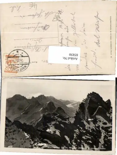 85850,Ahornspitze bei Mayrhofen Zillertal 1929