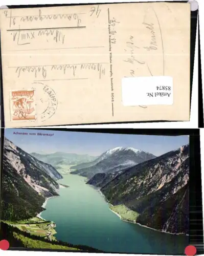 85874,Achensee Pertisau v. Bärenkopf 1920 Eben