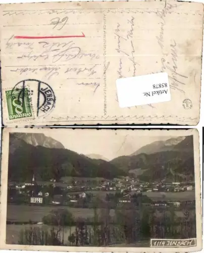 85878,Jenbach im Unterinntal Ortsansicht 1925