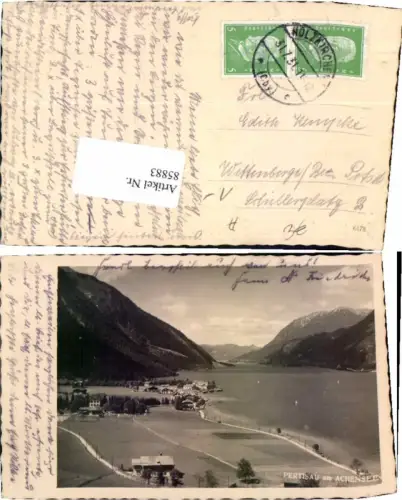 85883,Pertisau am Achensee Totale Eben 1931