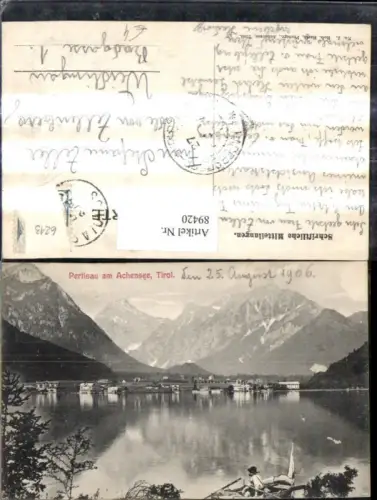 89420,Pertisau a. Achensee Ansicht