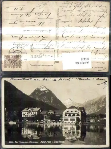 89424,Pertisau a. Achensee Hotel Post u. Stephanie