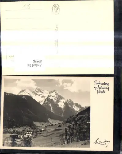 89828,Foto Ak Finkenberg geg. Grünberg Zillertal pub Hruschka 1009
