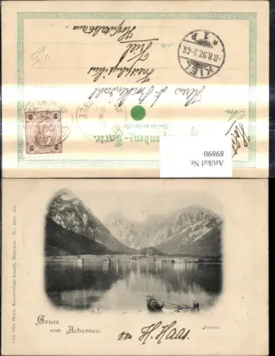 89890,Gruss v. Achensee Pertisau pub Carl Otto Hayd 5051