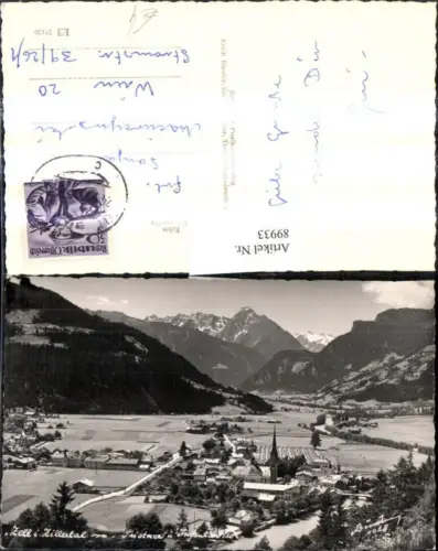 89933,Foto Ak Zell i. Zillertal Totale