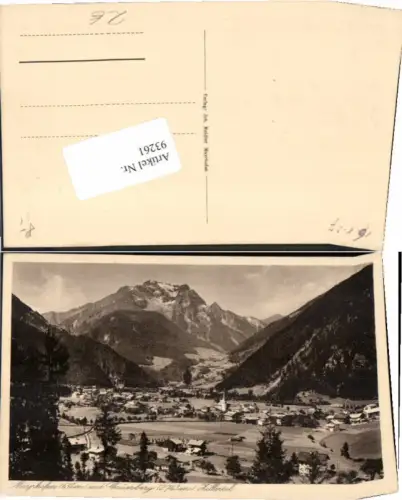 93261,Mayrhofen m. Grünberg 1927