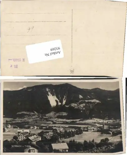 93269,Jenbach in Tirol 1925