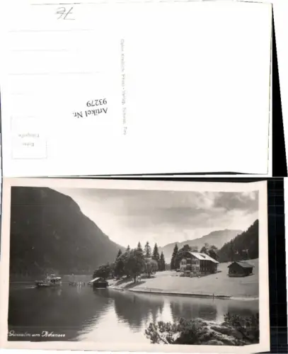 93279,Gaisalm am Achensee Pertisau Dampfer Schiff