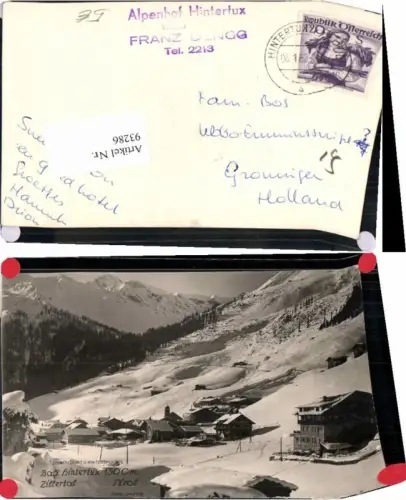 93286,Bad Hintertux Zillertal Partie im Ort