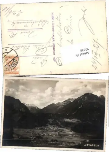 93328,Jenbach Totale 1930