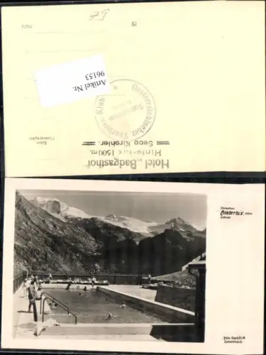 96153,Hintertux im Zillertal Leute im Freibad Bad